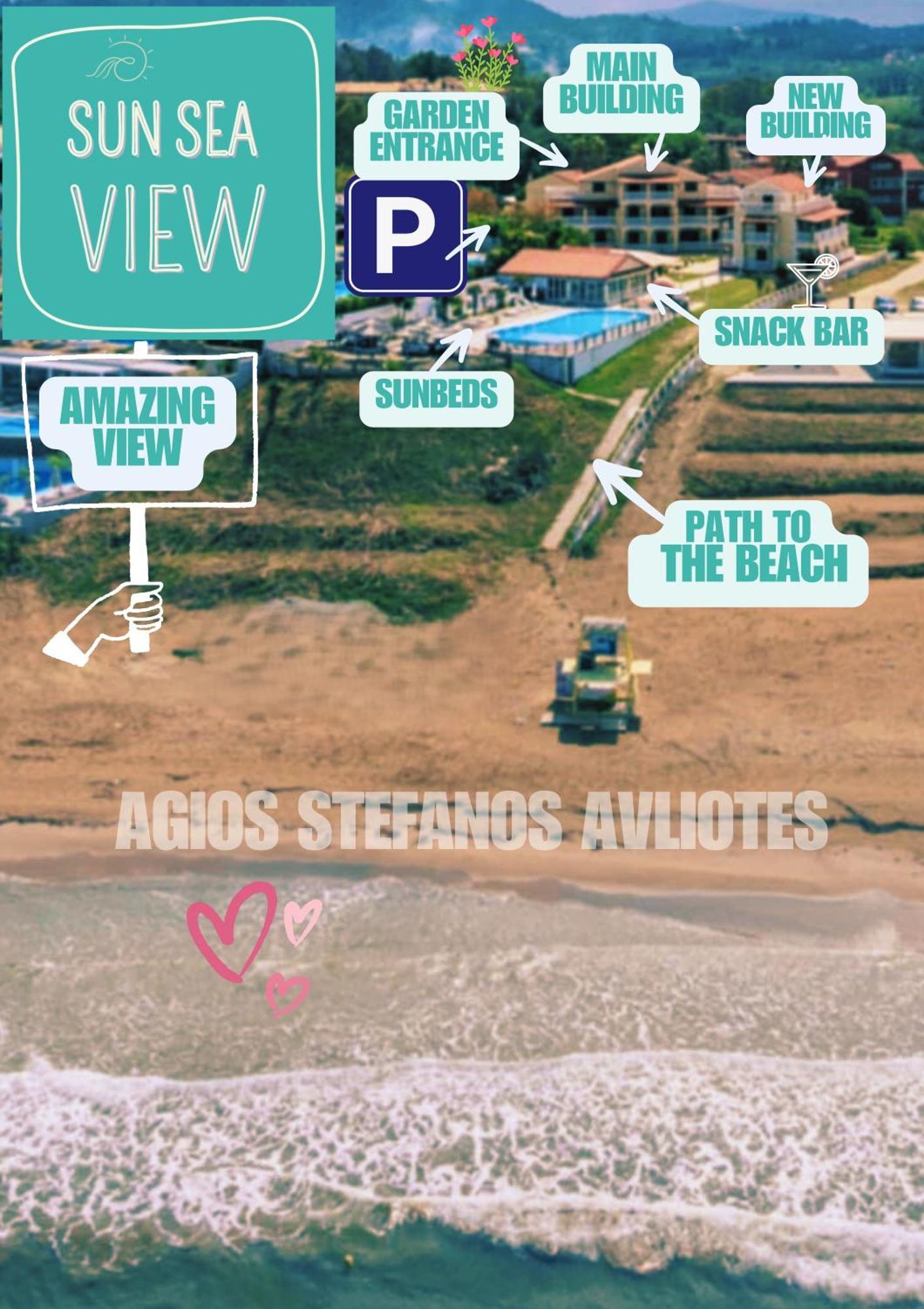 Sun See View Agios Stefanos Avliotes  ภายนอก รูปภาพ